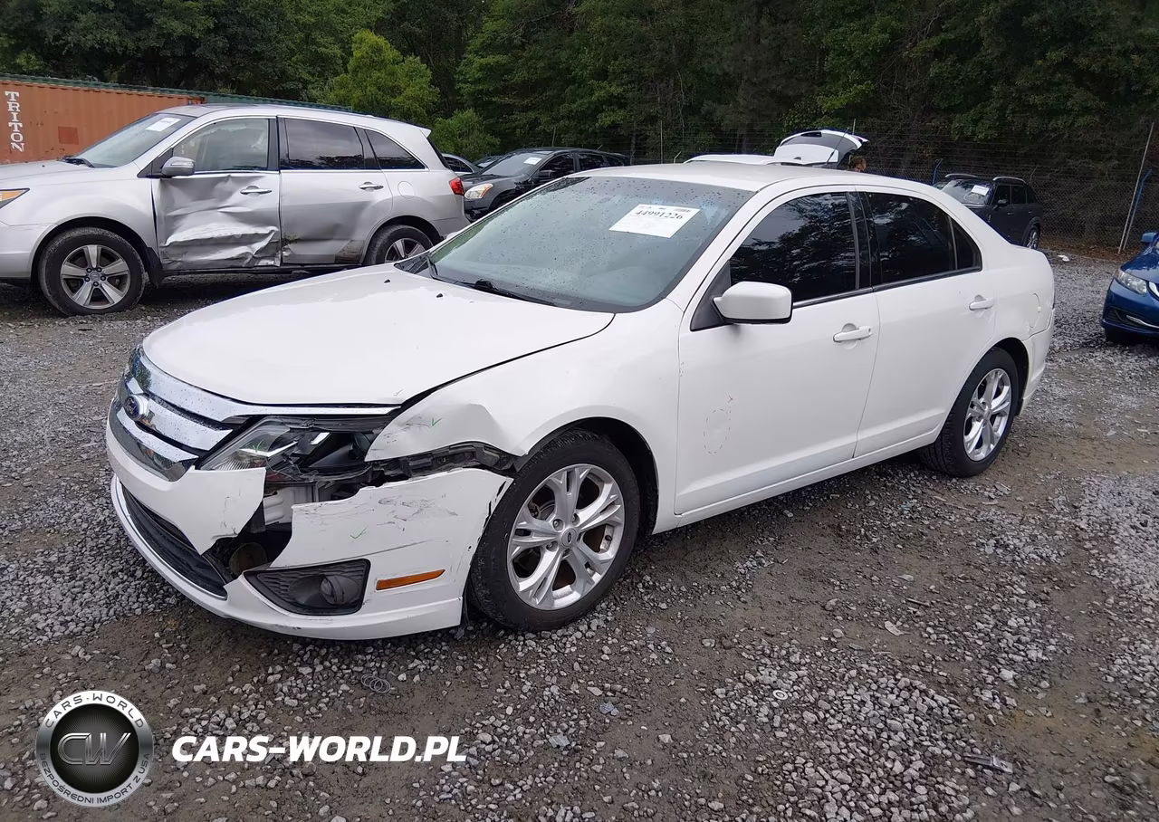 2012 Ford Fusion Se VIN:3FAHP0HA7CR322723 - 2