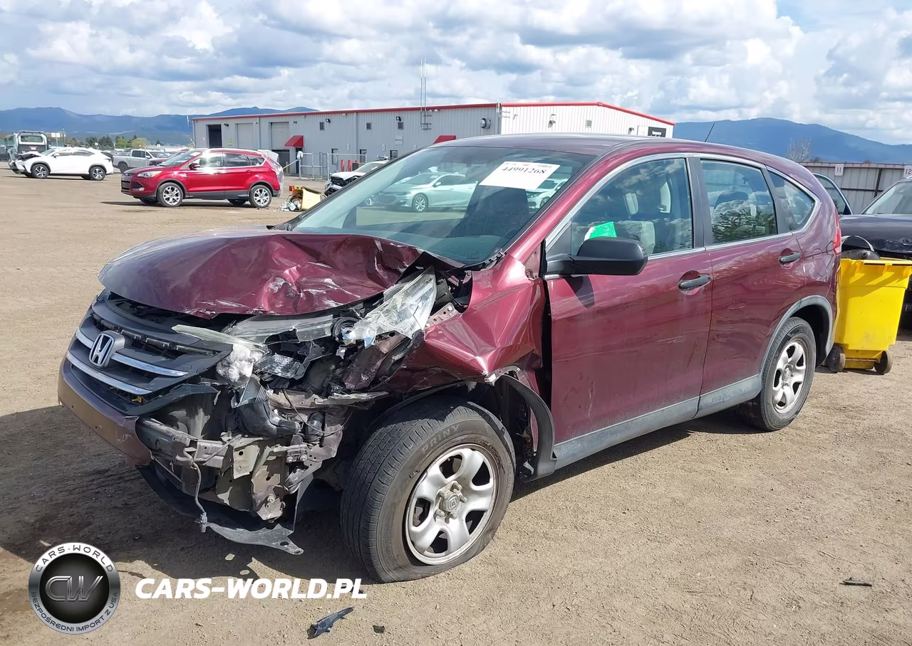 2013 Honda Cr-V Lx VIN:5J6RM4H38DL077523 - 2