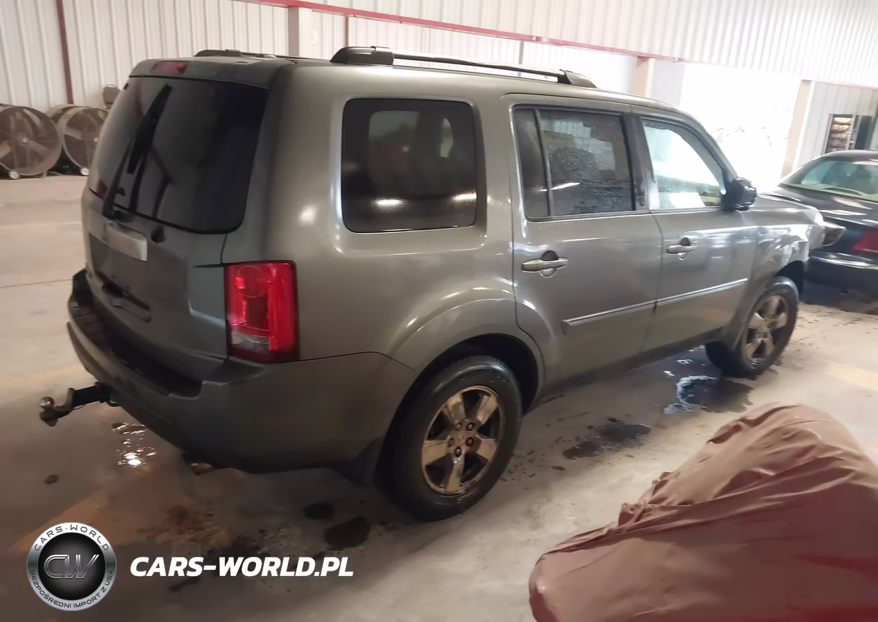 2009 Honda Pilot Ex-L VIN:5FNYF38569B003566 - 4