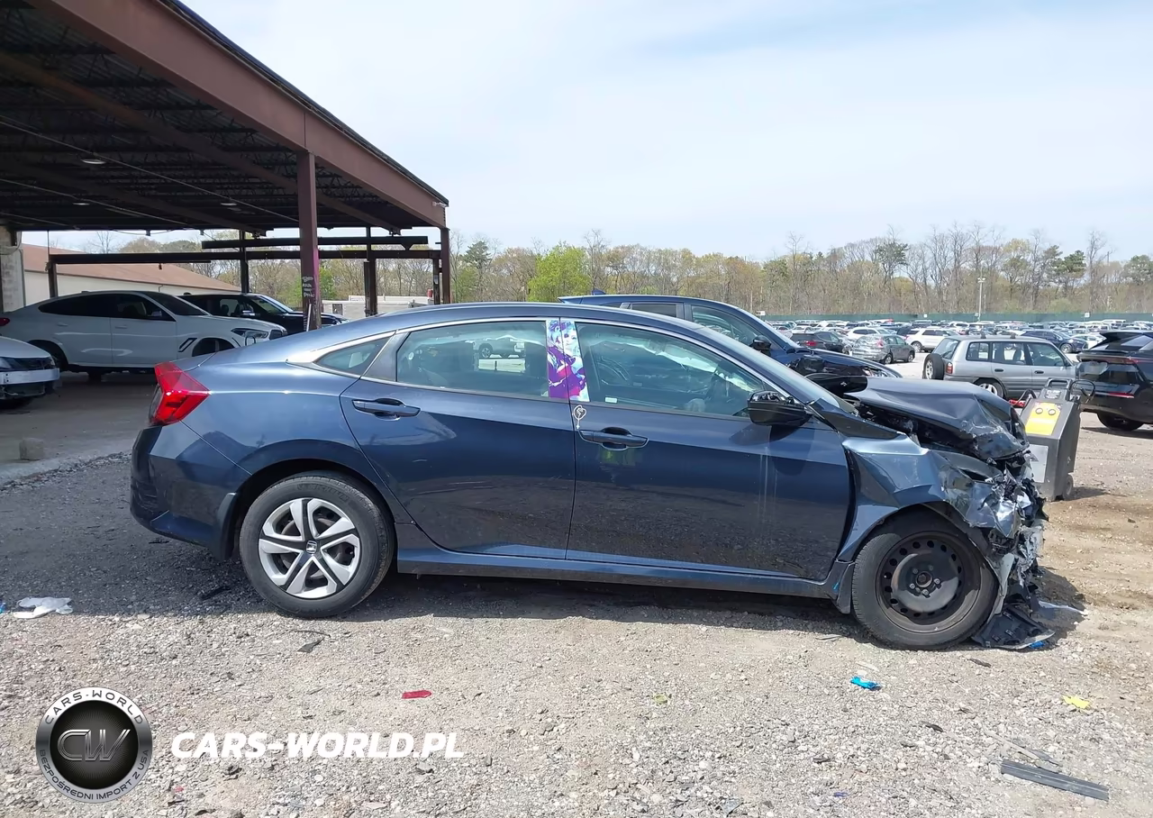 2018 Honda Civic Lx VIN:19XFC2F53JE034023 - 14