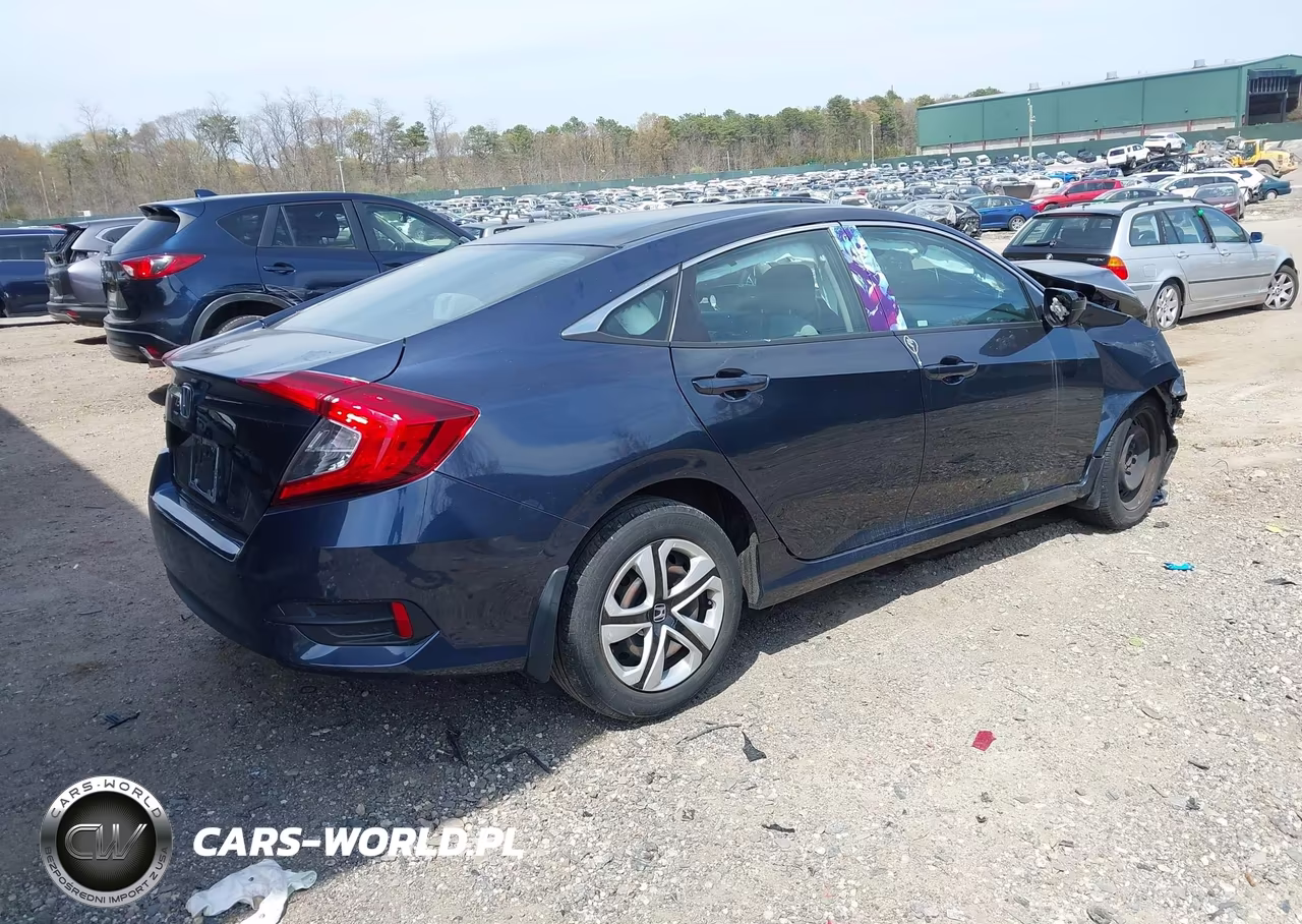2018 Honda Civic Lx VIN:19XFC2F53JE034023 - 4