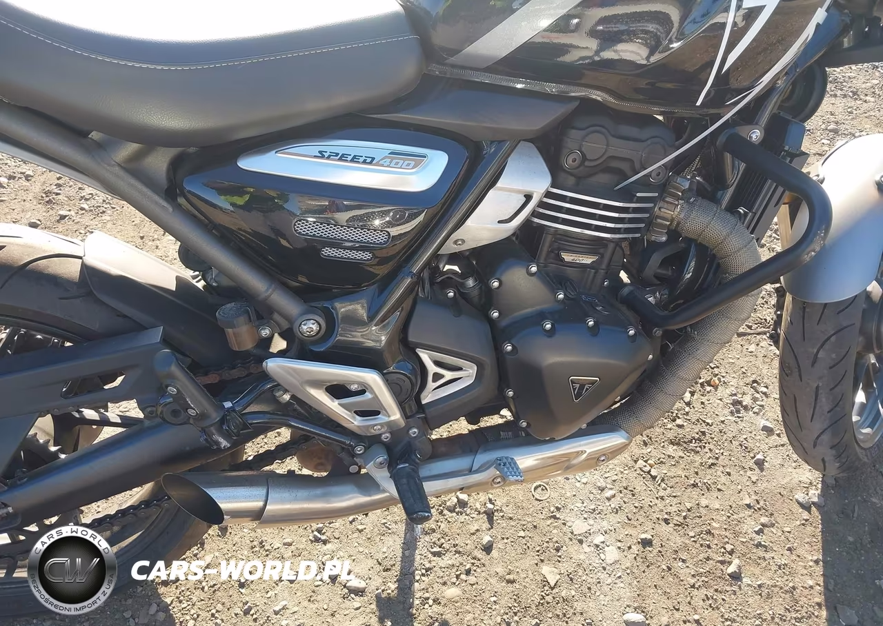 2024 Triumph Motorcycle Speed 400 VIN:SMTT127Y6RNA10750 - 8