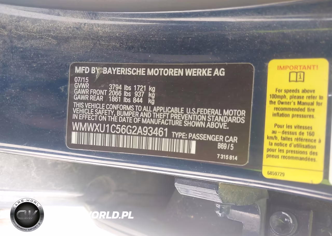 2016 Mini Hardtop Cooper VIN:WMWXU1C56G2A93461 - 9