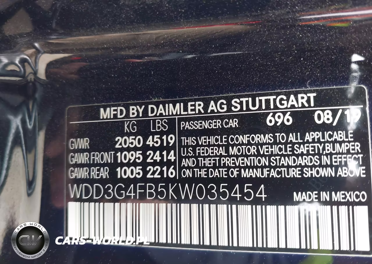 2019 Mercedes-Benz A 220 4Matic VIN:WDD3G4FB5KW035454 - 9