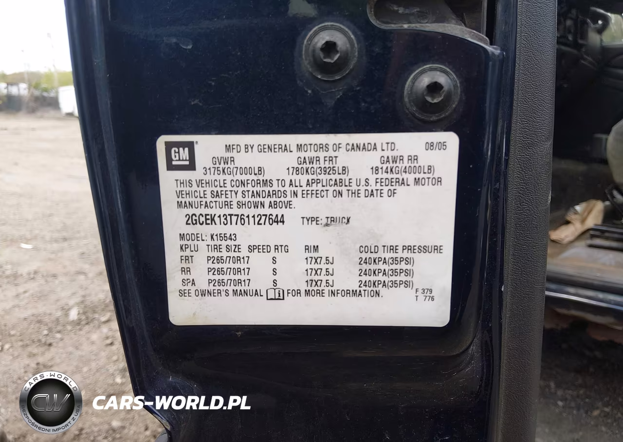 2006 Chevrolet Silverado 1500 Lt1 VIN:2GCEK13T761127644 - 9