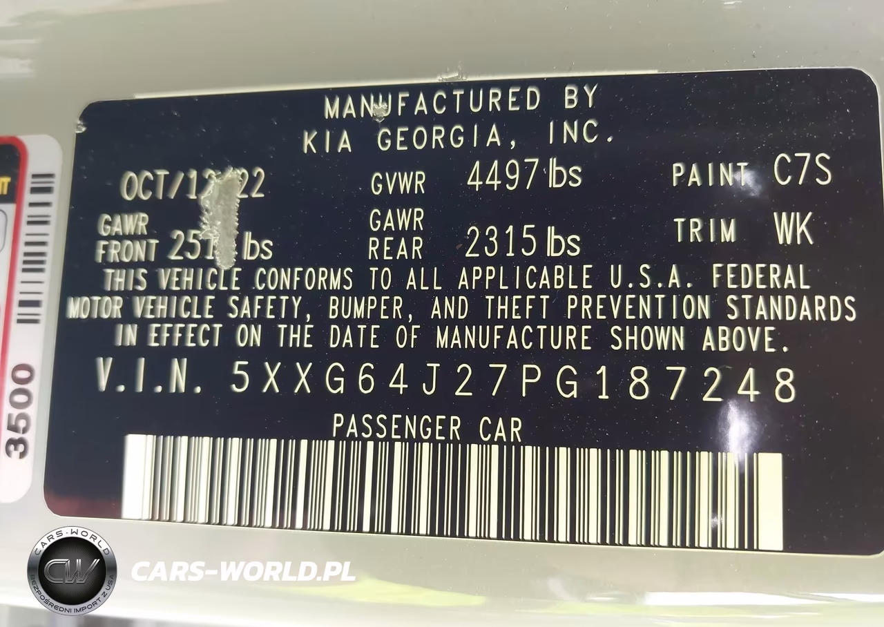 2023 Kia K5 Gt-Line VIN:5XXG64J27PG187248 - 9
