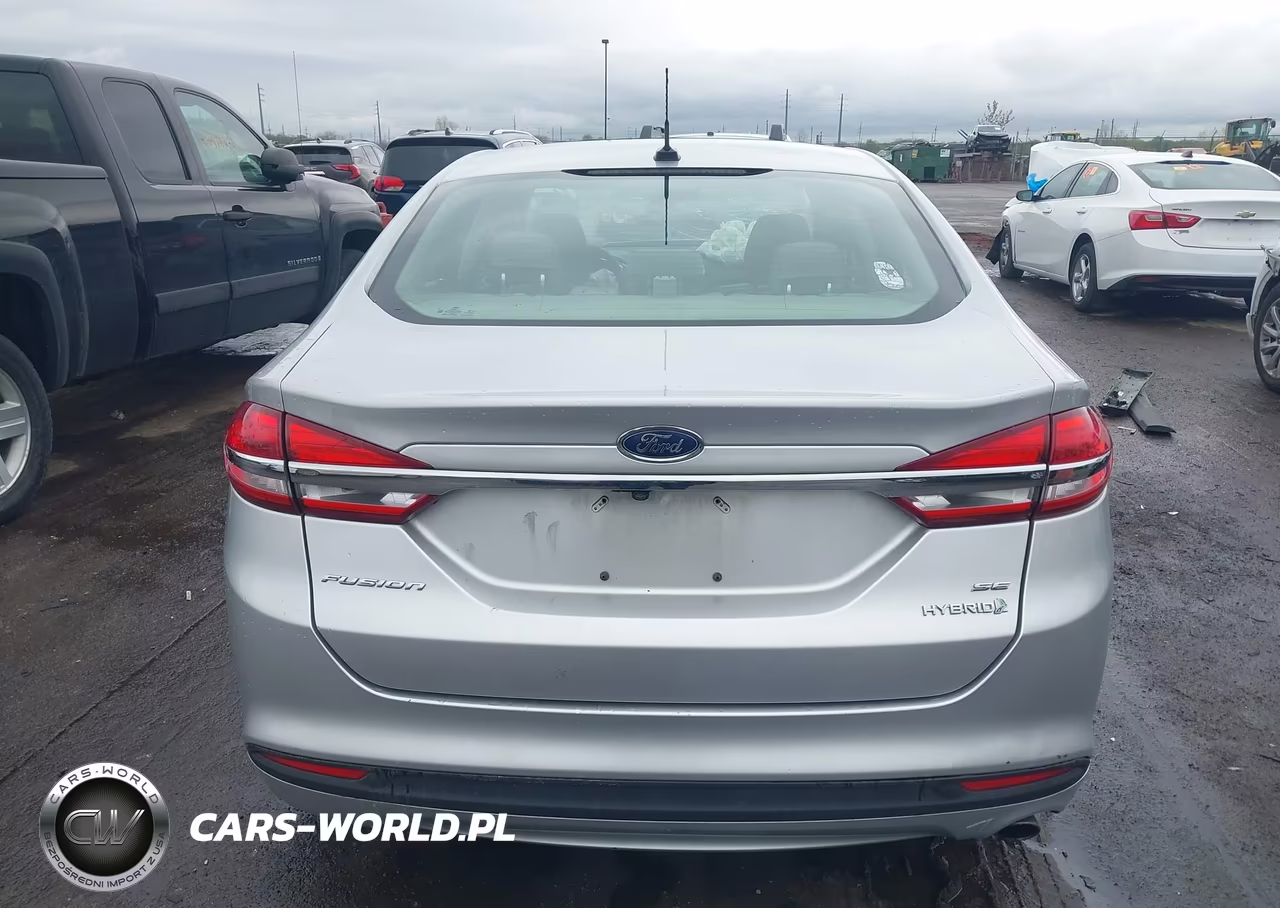 2018 Ford Fusion Hybrid Se VIN:3FA6P0LUXJR127916 - 16