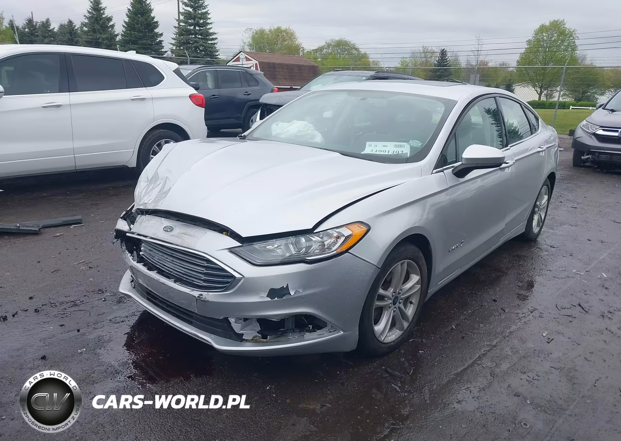 2018 Ford Fusion Hybrid Se VIN:3FA6P0LUXJR127916 - 2
