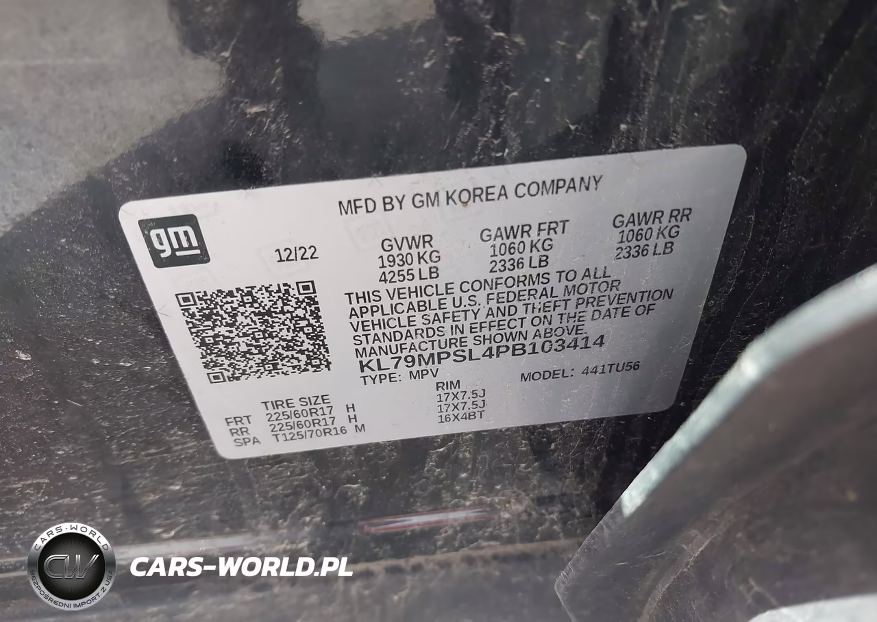 2023 Chevrolet Trailblazer Fwd Lt VIN:KL79MPSL4PB103414 - 9