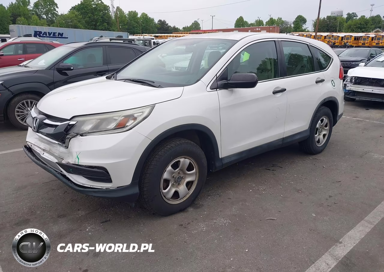 2015 Honda Cr-V Lx VIN:5J6RM3H34FL001424 - 2
