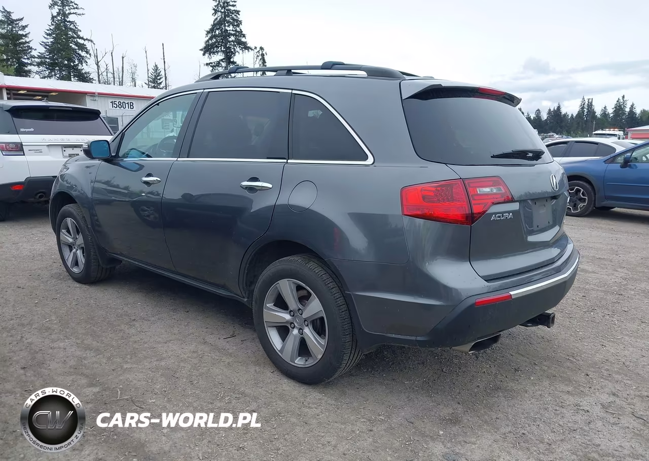 2012 Acura Mdx Technology Package VIN:2HNYD2H31CH514886 - 3