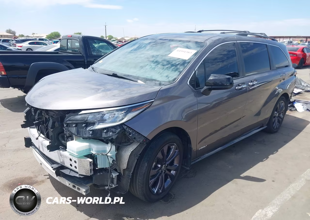2021 Toyota Sienna Xse VIN:5TDDRKEC7MS070880 - 2