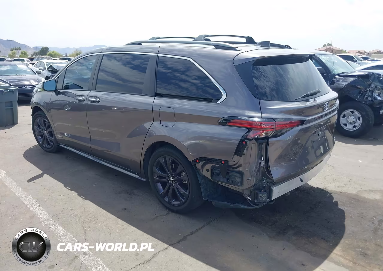 2021 Toyota Sienna Xse VIN:5TDDRKEC7MS070880 - 3