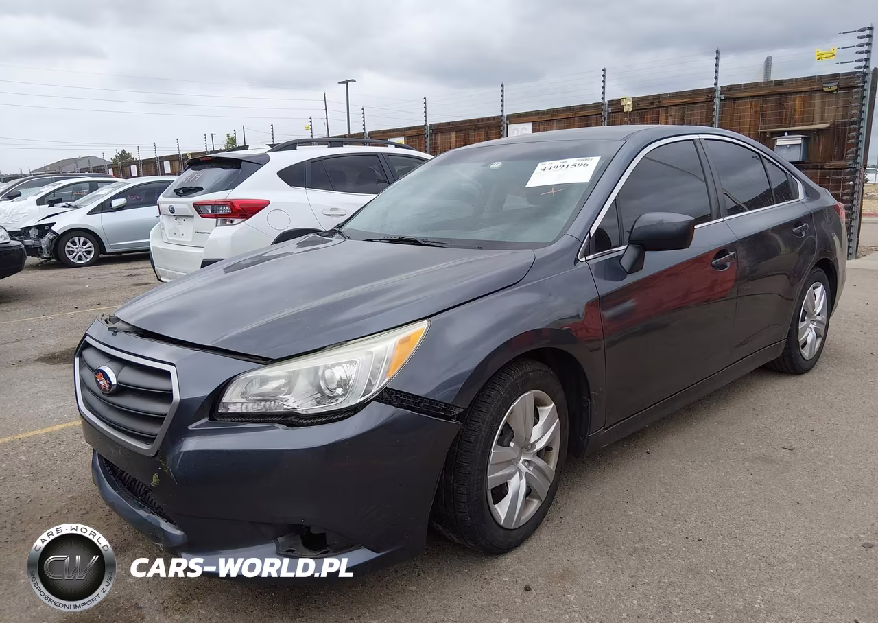2015 Subaru Legacy 2.5I VIN:4S3BNBA63F3071709 - 2