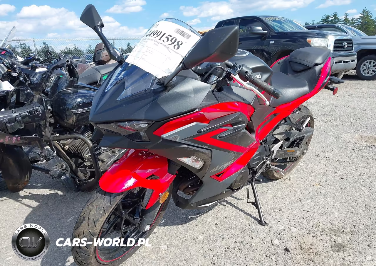 2025 Kawasaki Ex500 VIN:ML5EXGG10SDA66498 - 2