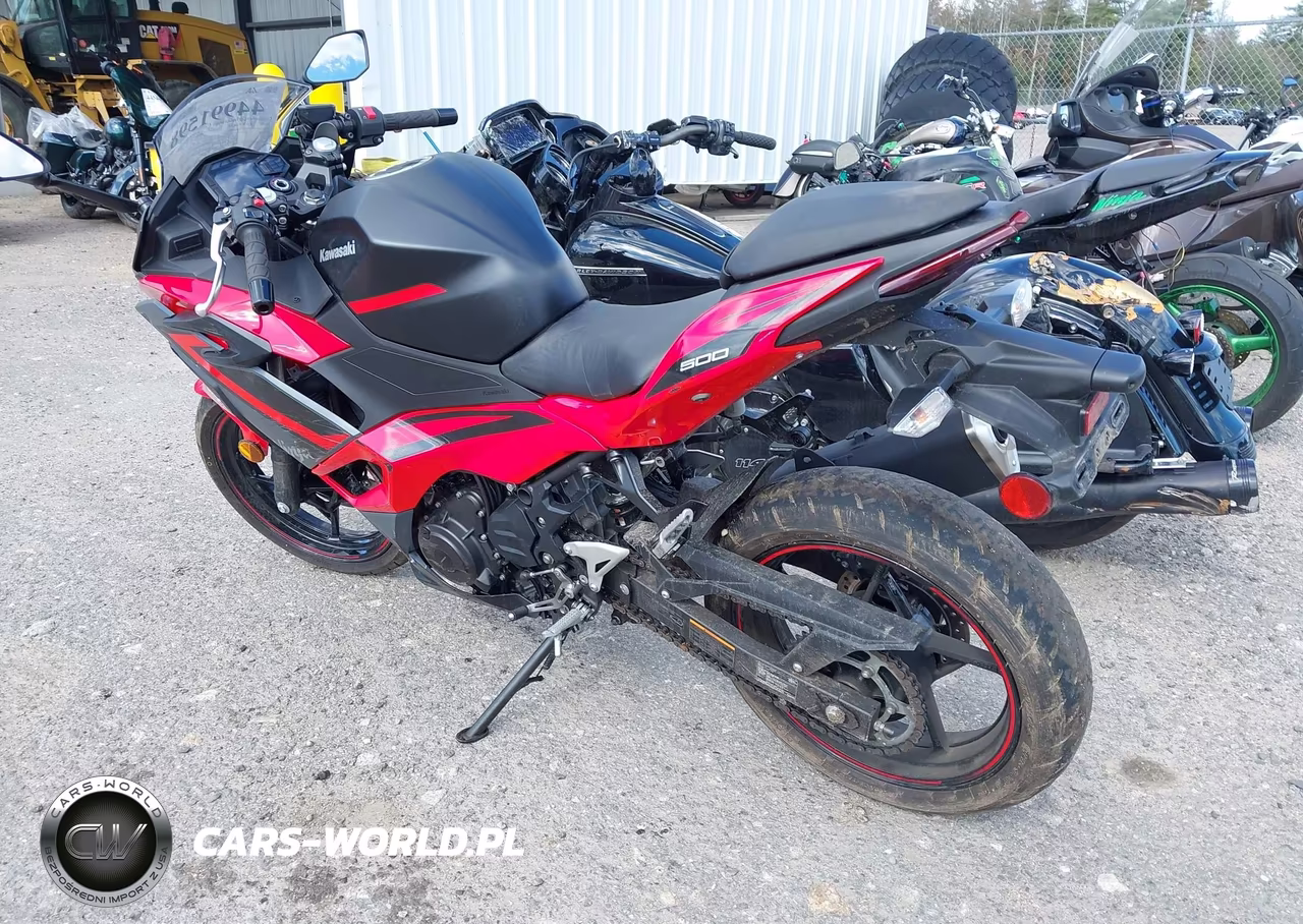 2025 Kawasaki Ex500 VIN:ML5EXGG10SDA66498 - 3