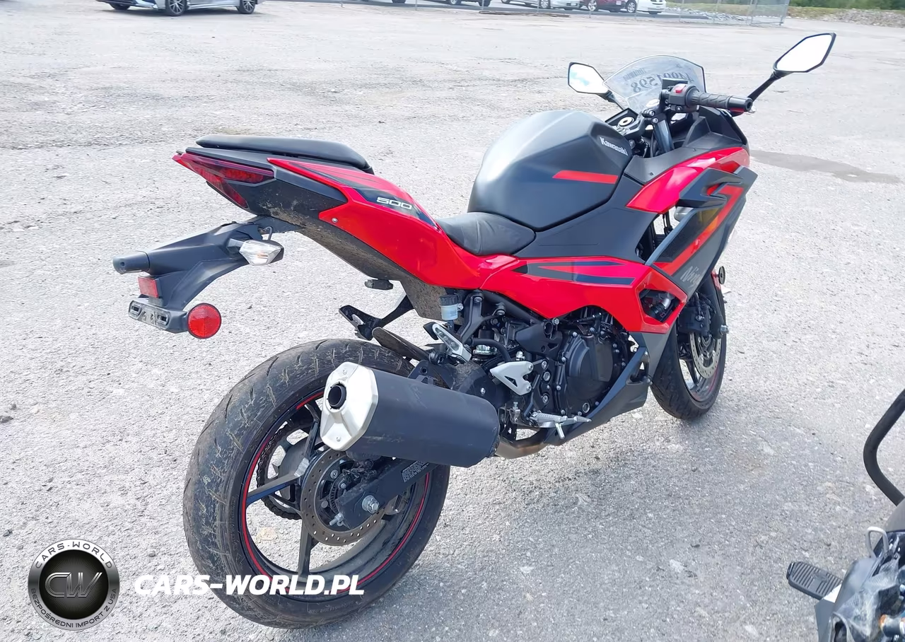 2025 Kawasaki Ex500 VIN:ML5EXGG10SDA66498 - 4