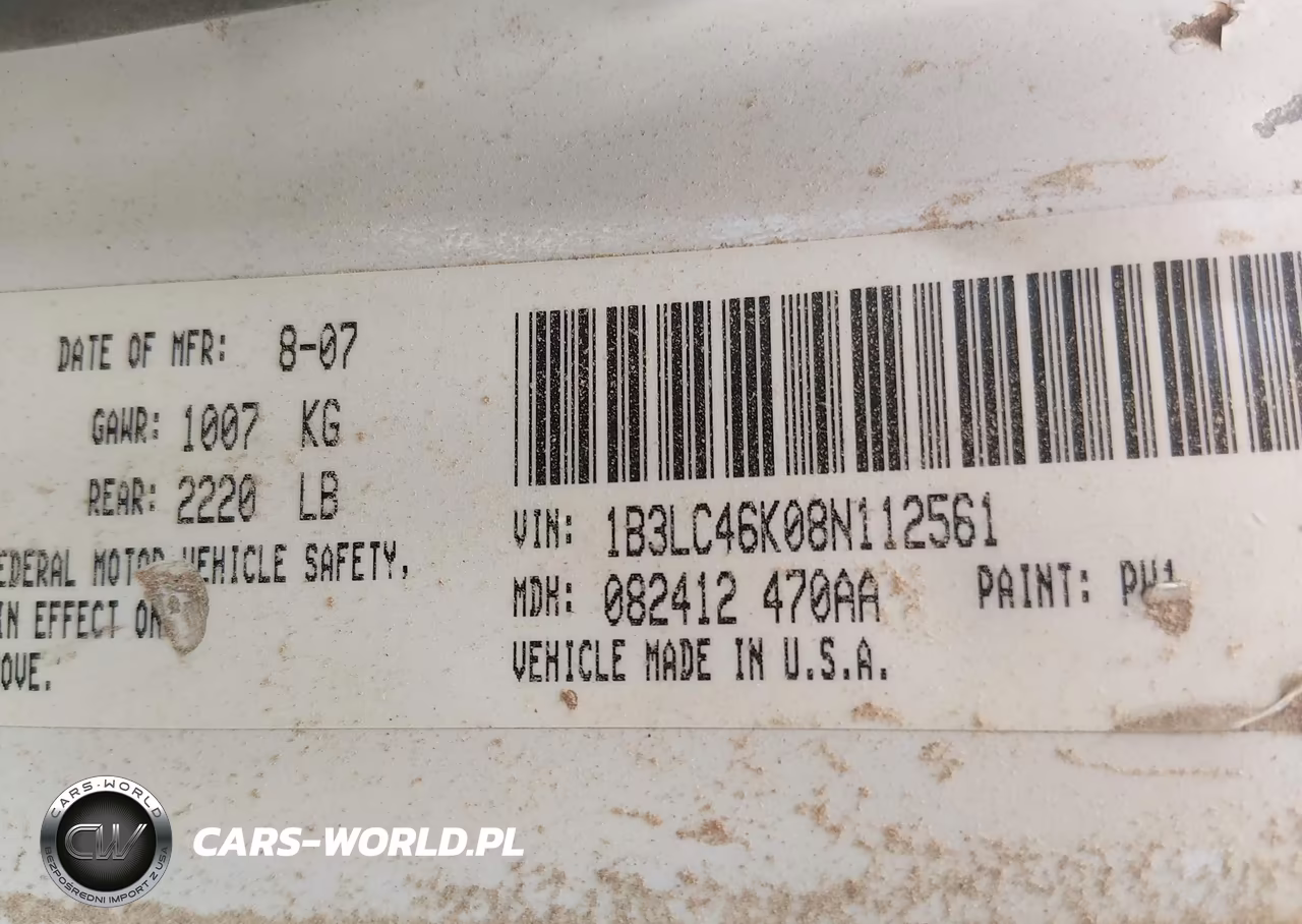 2008 Dodge Avenger Se VIN:1B3LC46K08N112561 - 9