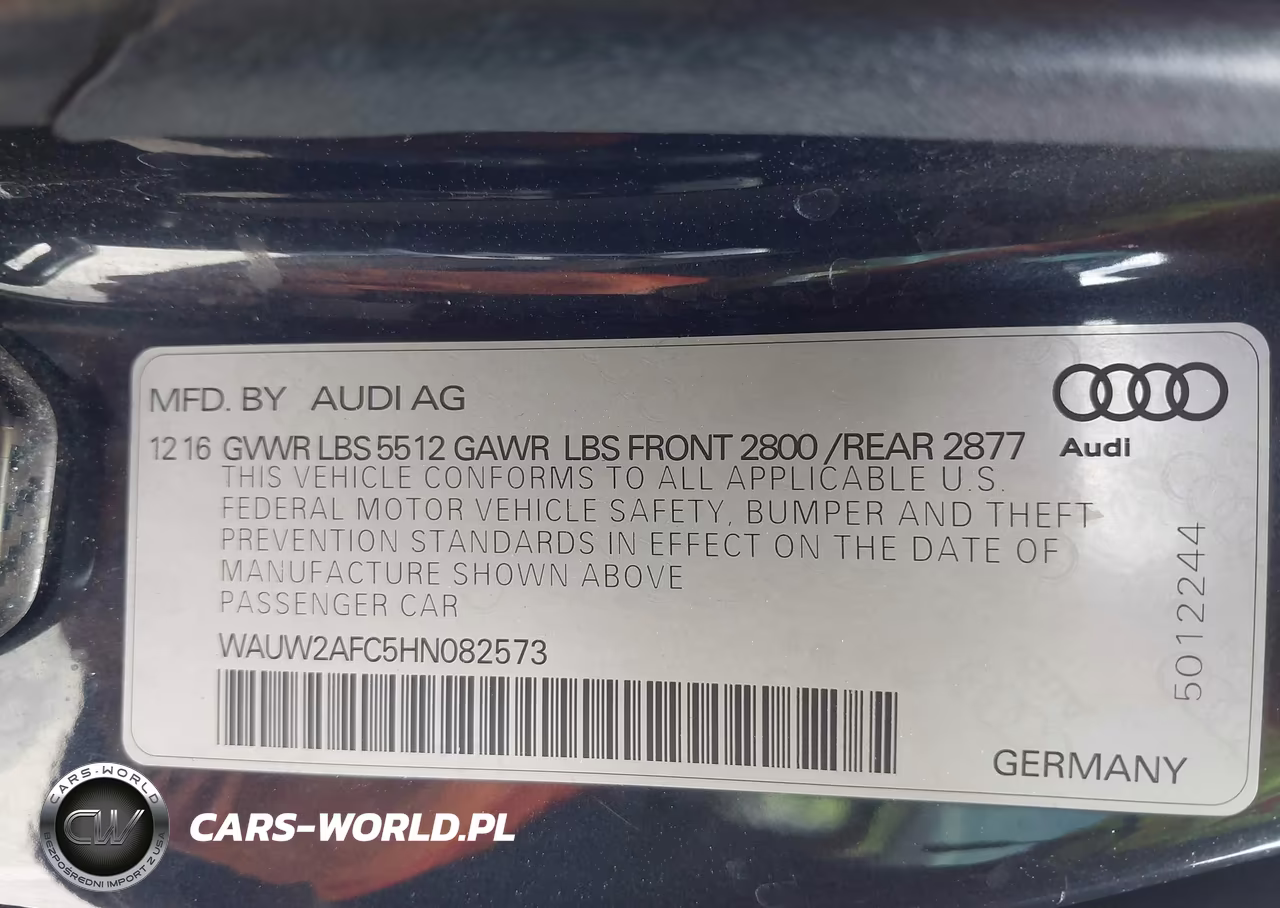 2017 Audi A7 3.0T Premium Plus VIN:WAUW2AFC5HN082573 - 9