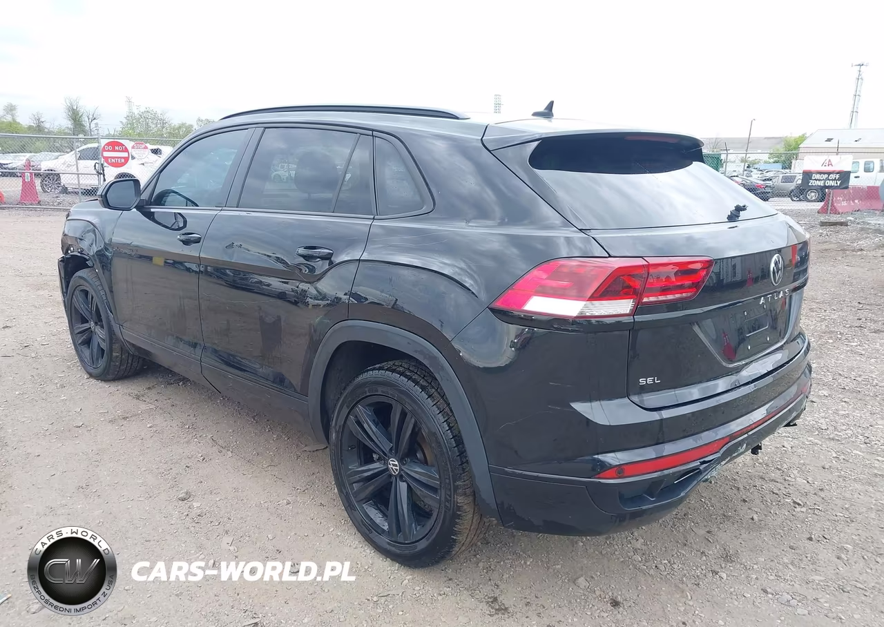 2023 Volkswagen Atlas Cross Sport 2.0T Sel R-Line Black VIN:1V2SC2CA9PC211351 - 3