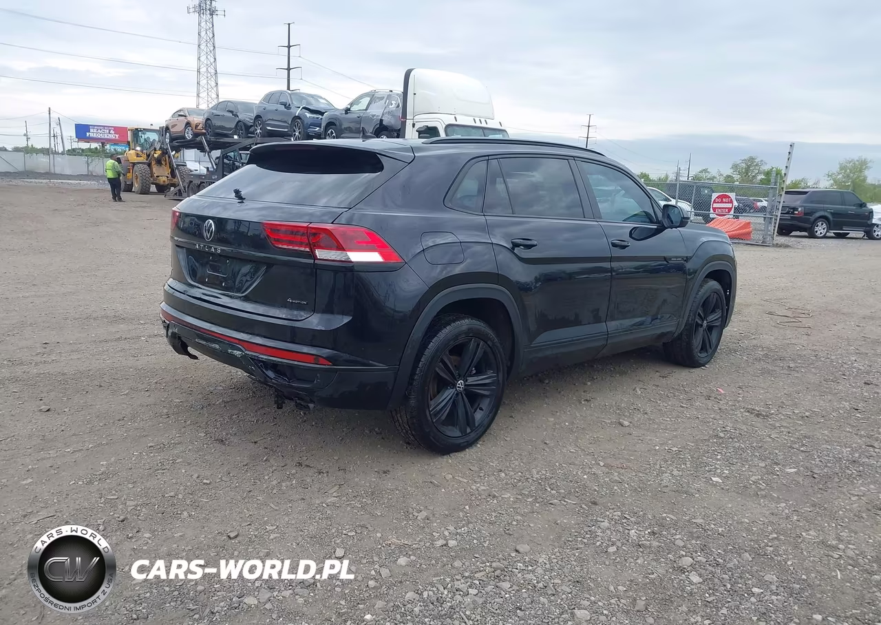 2023 Volkswagen Atlas Cross Sport 2.0T Sel R-Line Black VIN:1V2SC2CA9PC211351 - 4