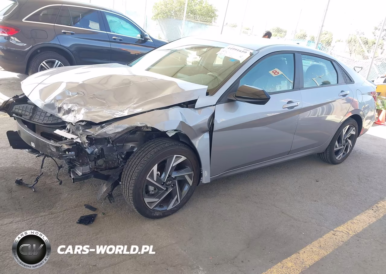 2025 Hyundai Elantra Sel Sport VIN:KMHLM4DGXSU011787 - 2