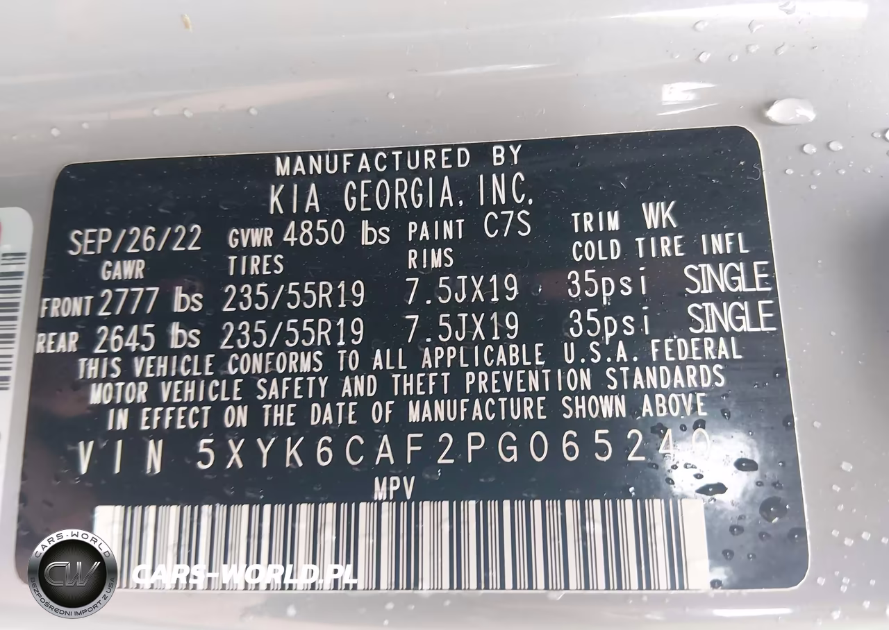 2023 Kia Sportage X-Line VIN:5XYK6CAF2PG065240 - 9