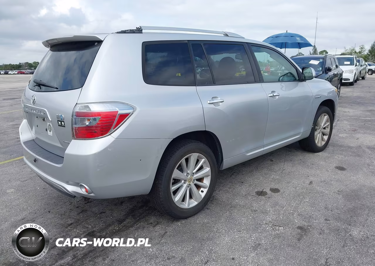 2008 Toyota Highlander Hybrid Limited VIN:JTEEW44A582011019 - 4