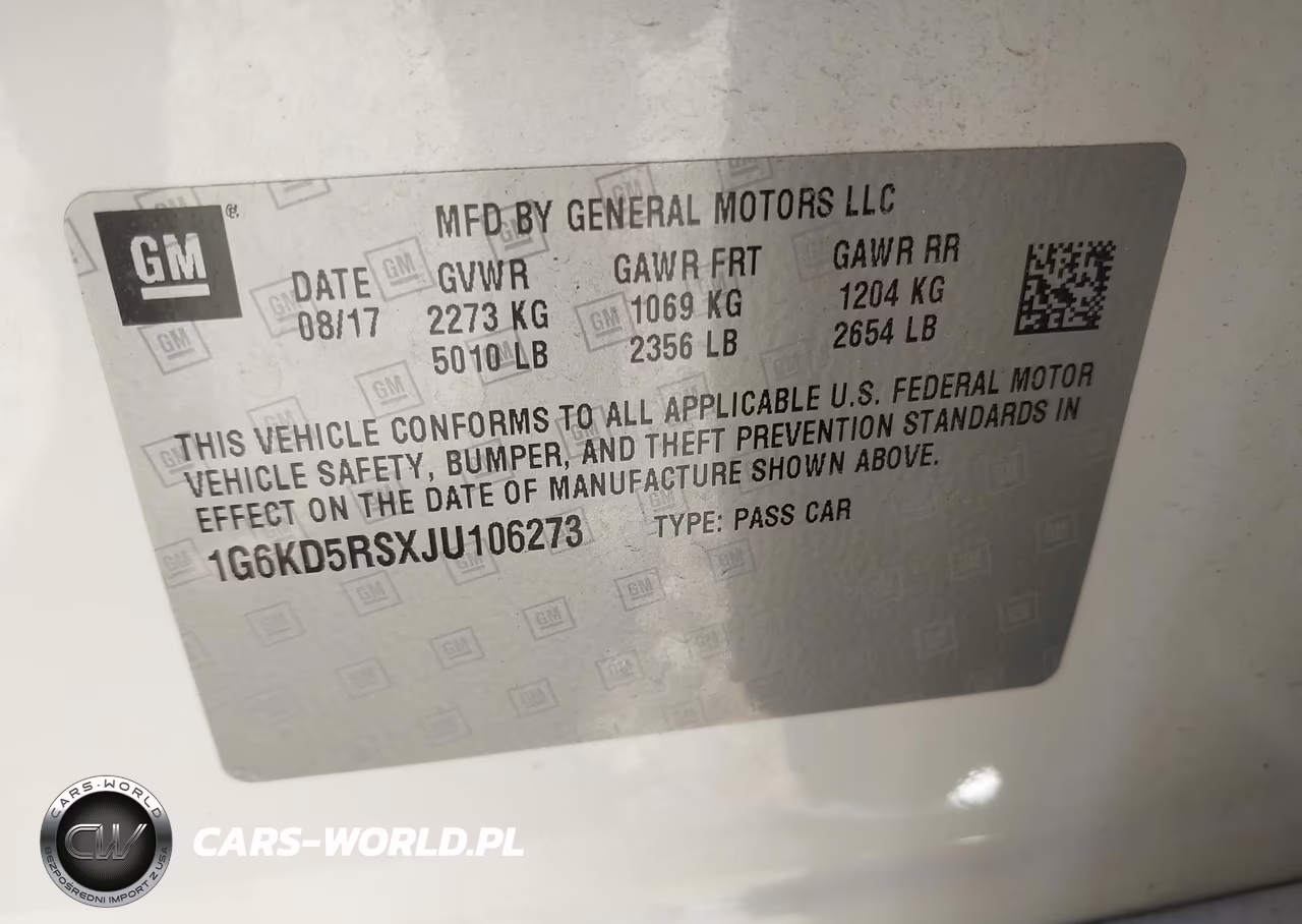 2018 Cadillac Ct6 Luxury VIN:1G6KD5RSXJU106273 - 9