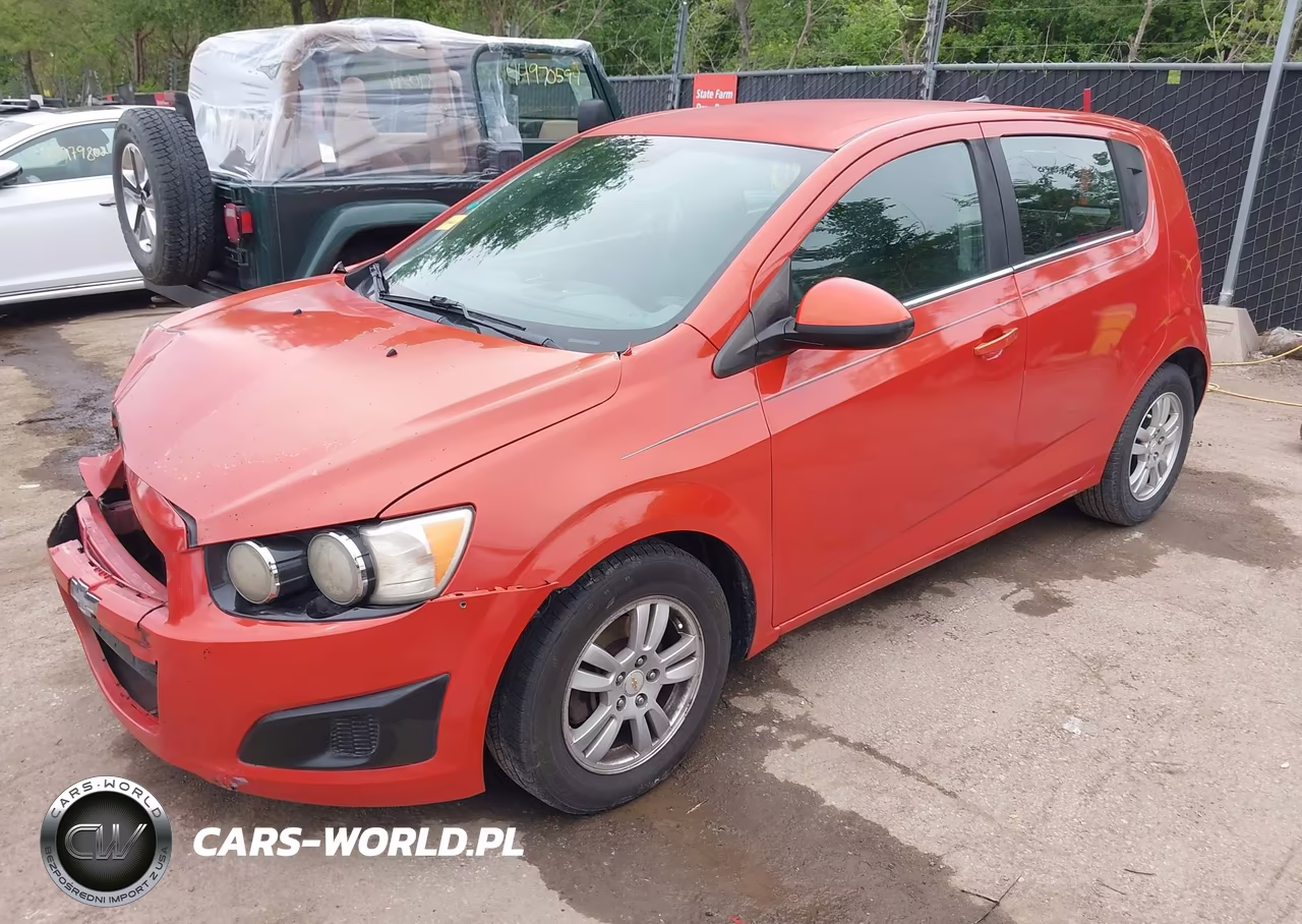 2012 Chevrolet Sonic 2Lt VIN:1G1JC6SH6C4105732 - 2