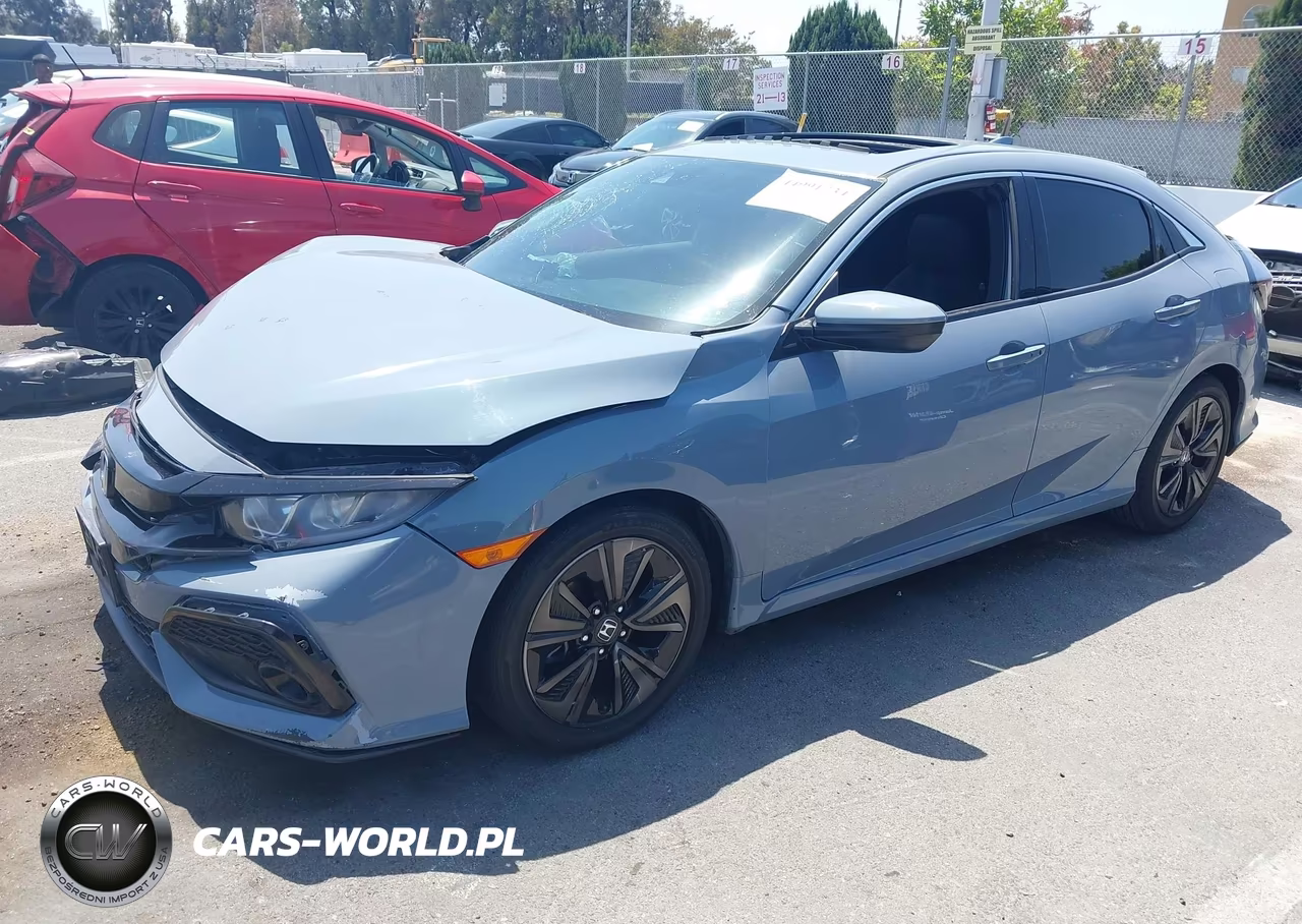 2019 Honda Civic Ex VIN:SHHFK7H64KU412172 - 2