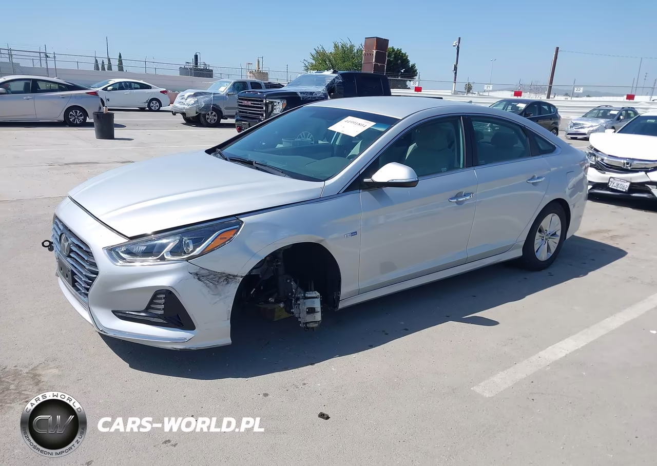 2019 Hyundai Sonata Hybrid Se VIN:KMHE24L34KA087648 - 2