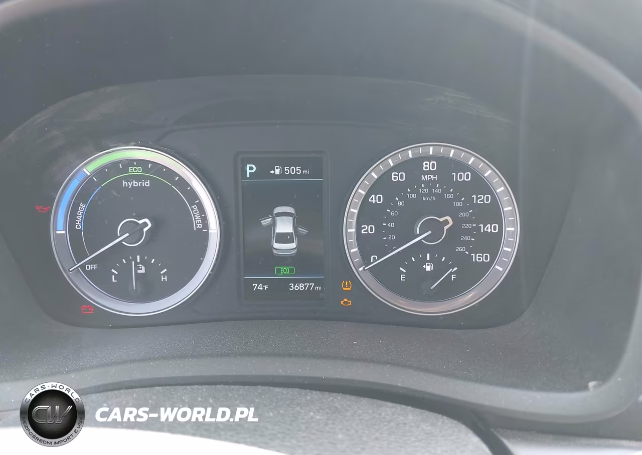 2019 Hyundai Sonata Hybrid Se VIN:KMHE24L34KA087648 - 7