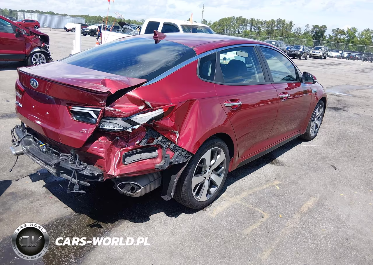 2020 Kia Optima S VIN:5XXGT4L36LG442397 - 4