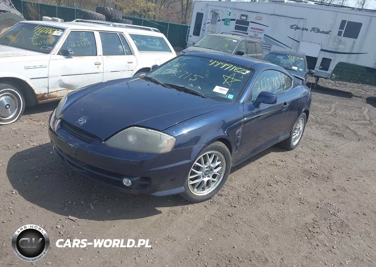 2006 Hyundai Tiburon Gs VIN:KMHHM65D56U219104 - 2