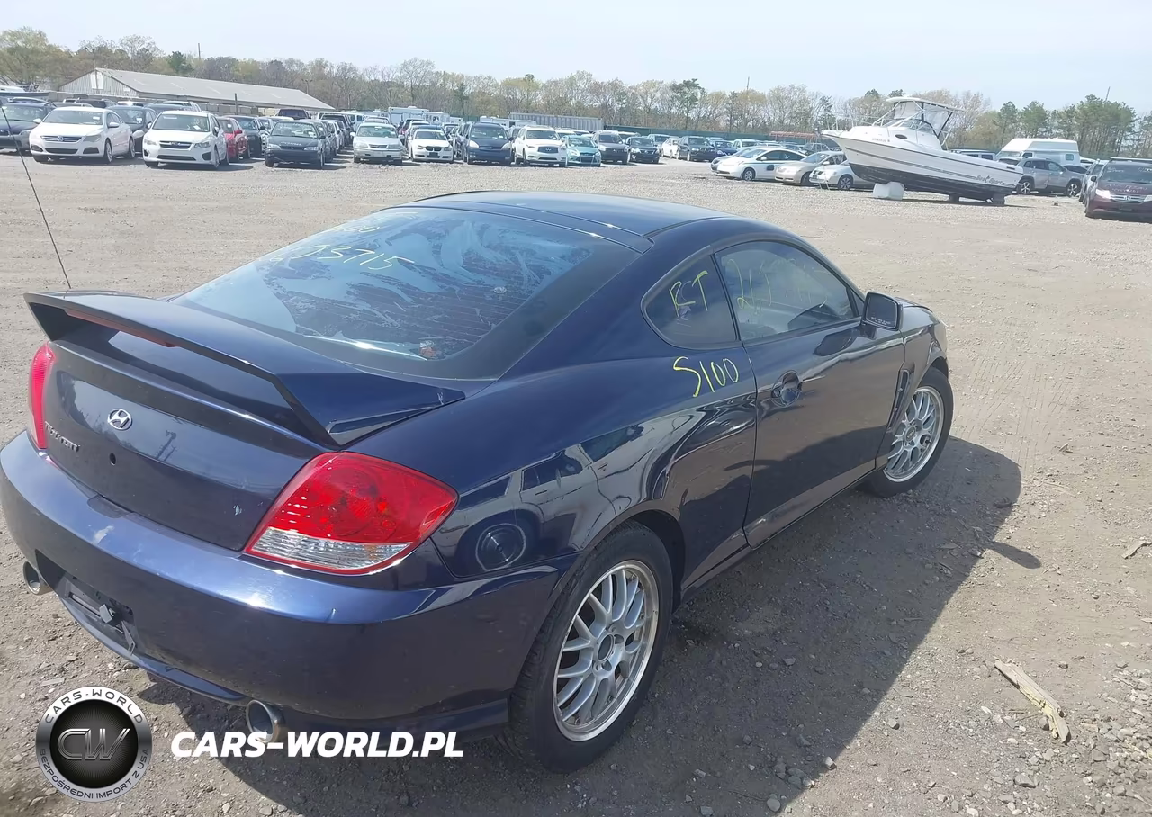 2006 Hyundai Tiburon Gs VIN:KMHHM65D56U219104 - 4