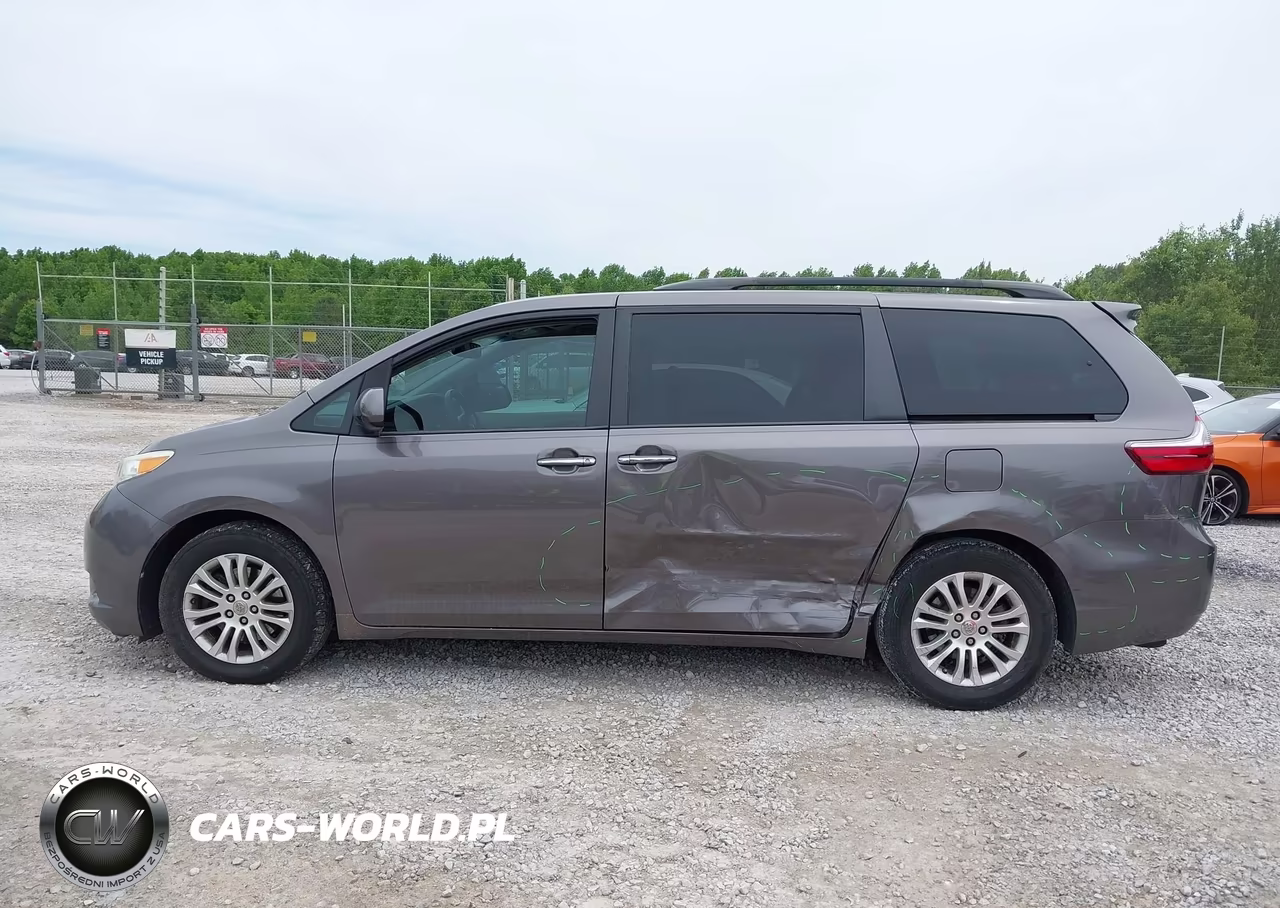 2015 Toyota Sienna Xle Premium 8 Passenger VIN:5TDYK3DC7FS664496 - 14