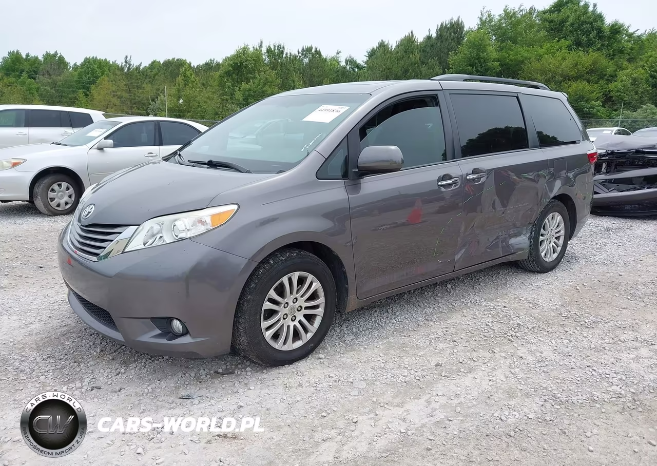 2015 Toyota Sienna Xle Premium 8 Passenger VIN:5TDYK3DC7FS664496 - 2