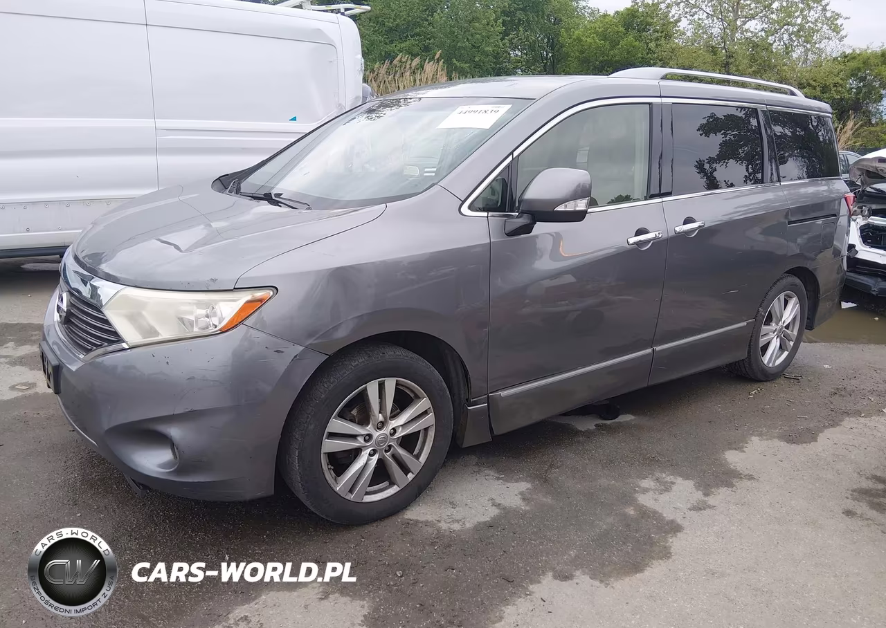 2015 Nissan Quest Sl VIN:JN8AE2KPXF9132753 - 2