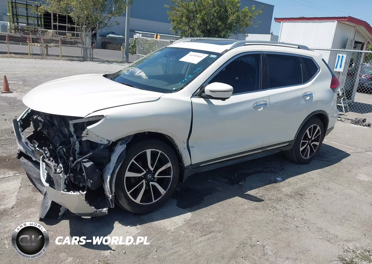 2017 Nissan Rogue Sl VIN:JN8AT2MV5HW019833 - 2