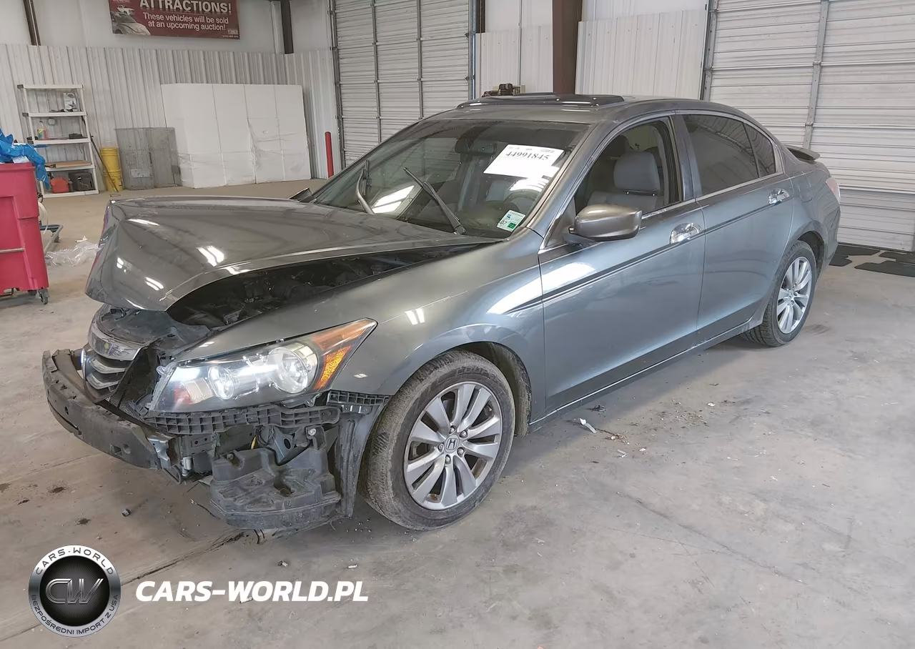 2012 Honda Accord 3.5 Ex-L VIN:1HGCP3F86CA001466 - 2