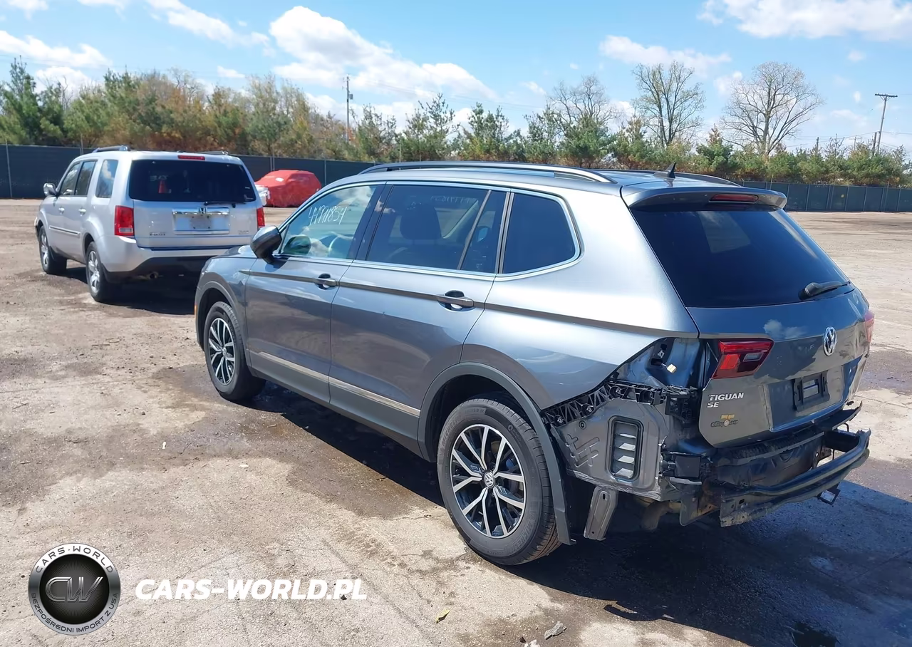 2021 Volkswagen Tiguan 2.0T Se-2.0T Se R-Line Black-2.0T Sel VIN:3VV2B7AX7MM038255 - 3