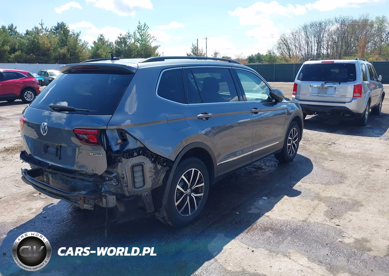 2021 Volkswagen Tiguan 2.0T Se-2.0T Se R-Line Black-2.0T Sel VIN:3VV2B7AX7MM038255 - 4