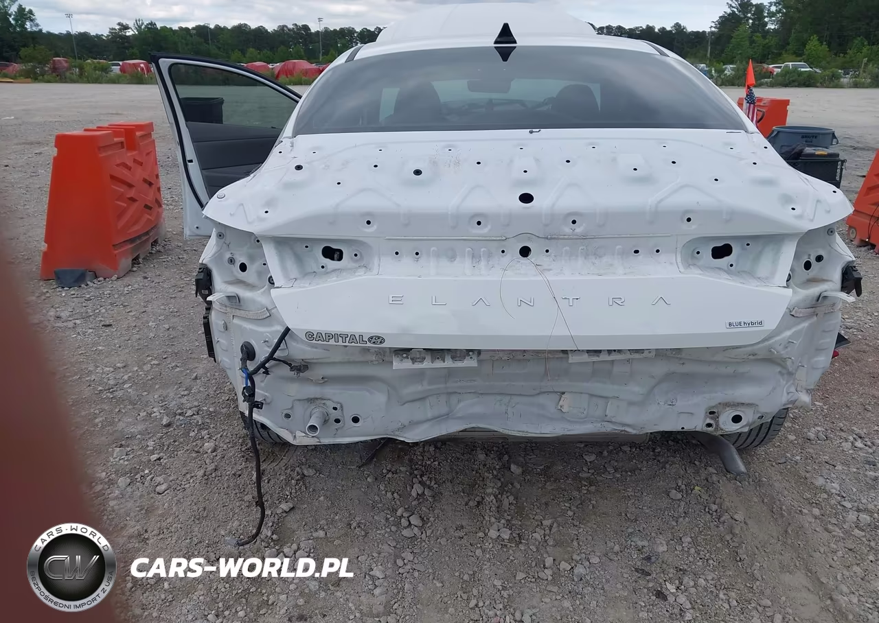 2024 Hyundai Elantra Hybrid Blue VIN:KMHLM4DJ9RU108288 - 6