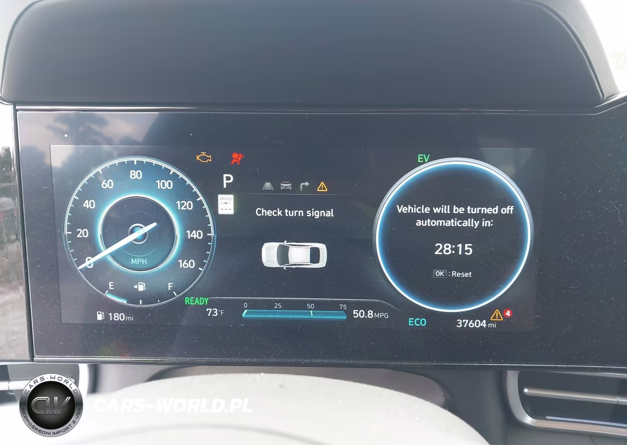 2024 Hyundai Elantra Hybrid Blue VIN:KMHLM4DJ9RU108288 - 7