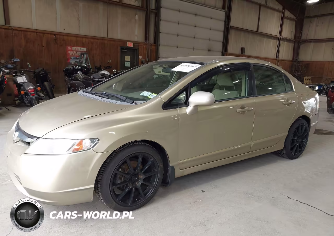 2007 Honda Civic Lx VIN:1HGFA16507L063156 - 2