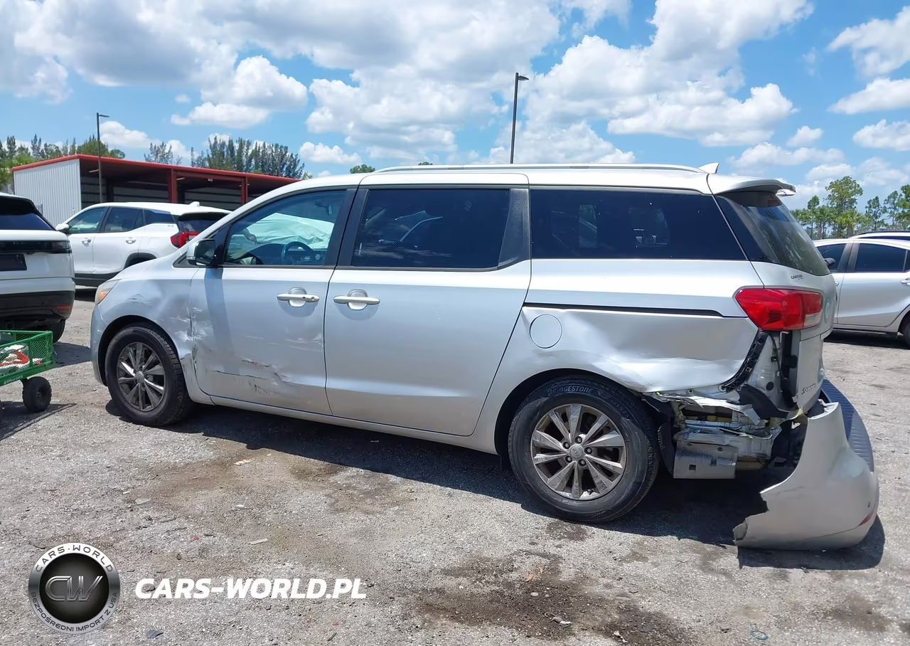 2017 Kia Sedona Lx VIN:KNDMB5C11H6249073 - 15