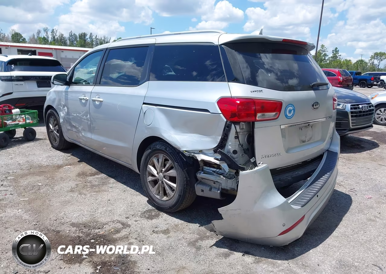 2017 Kia Sedona Lx VIN:KNDMB5C11H6249073 - 3