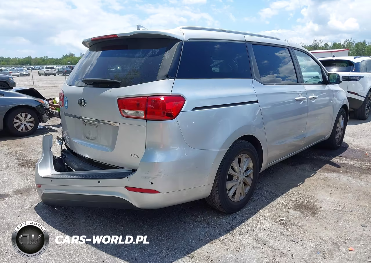 2017 Kia Sedona Lx VIN:KNDMB5C11H6249073 - 4