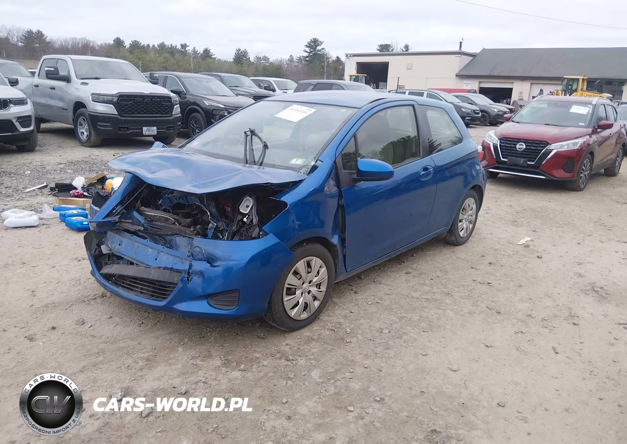 2014 Toyota Yaris L (Tmc-Cbu Plant) VIN:JTDJTUD31ED593133 - 2